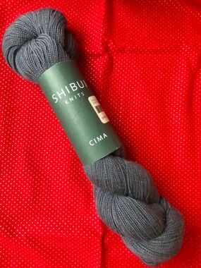 Shibui Knits “Cima” yarn. Baby Alpaca & Fine Merino, Lace wt. Made in Peru